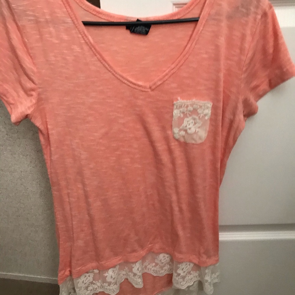 Rue 21 high low dress shirt size medium